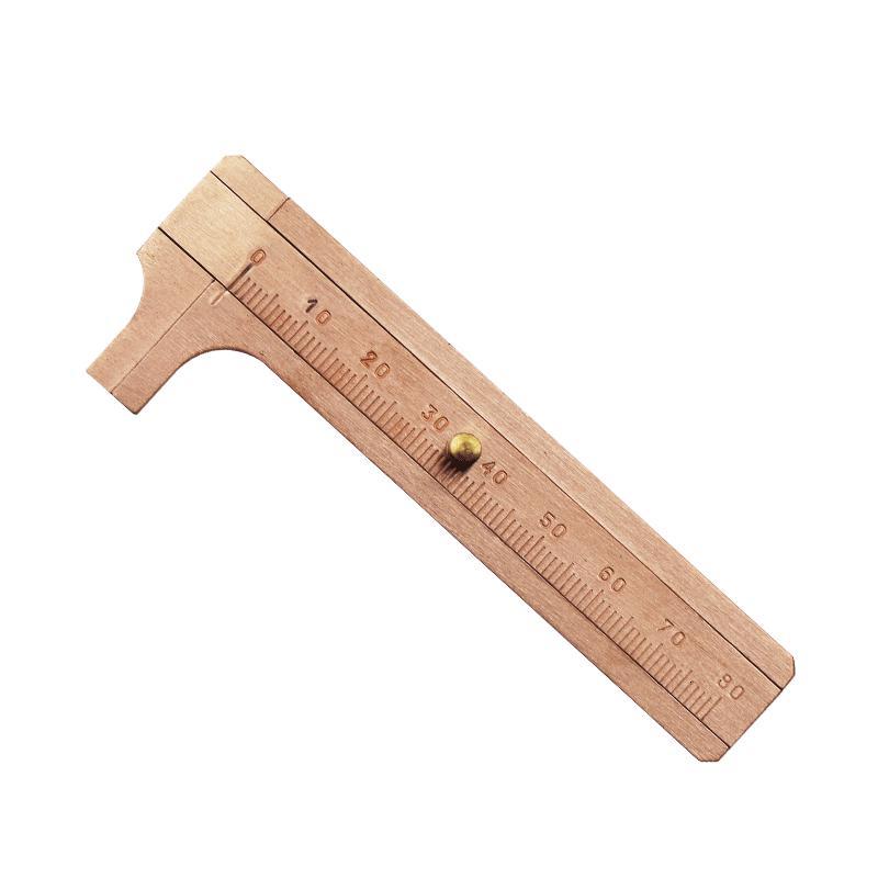 家柏飾復(fù)古銅卡尺 文玩愛好者的便捷測量利器